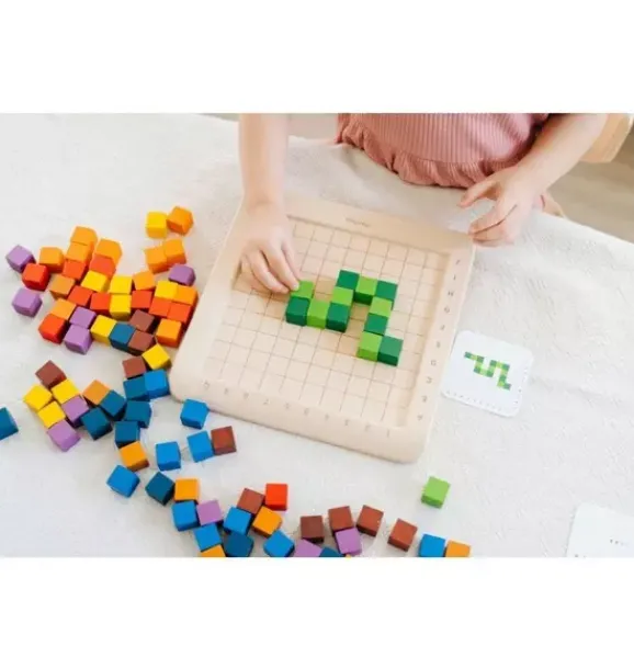 Janie and Jack Development Toys-100 Counting Cubes - Unit Plus multi