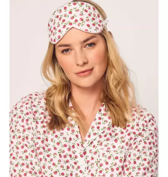 Janie and Jack Adult Accessories|Petite Plume-Adult's Twill Sleep Mask in petite petals