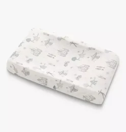 Janie and Jack Nursery|Diapering-Adventures in Wonderland Changing Pad Cover - aqua
