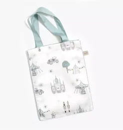 Janie and Jack Bedding Basics-Adventures in Wonderland Toddler Pillow Set - aqua