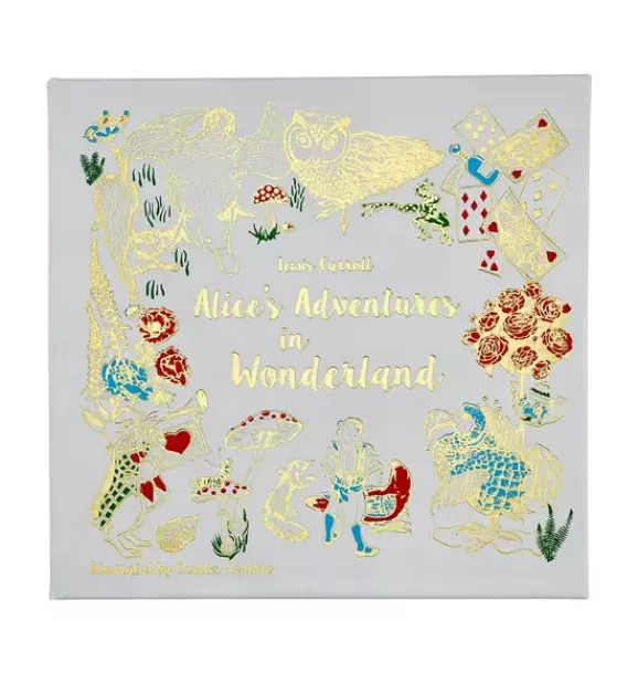 Janie and Jack Books-ALICE'S ADVENTURE IN WONDERLAND LEATHER EDITION cloud