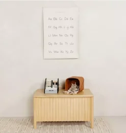 Janie and Jack Art-Poster alphabet