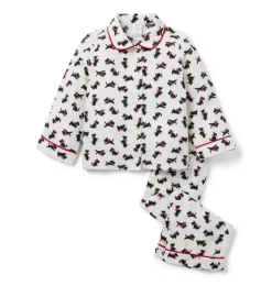 Janie and Jack Pajama Sets|Pajamas-American Girl&reg; x Scottie Dreams Pajama cream and sugar scottie