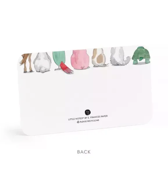 Janie and Jack Stationery-Animal Friends Little Notes® multi