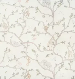 Janie and Jack Nursery|Blankets And Quilts-Animal Parade Swaddle - ivory