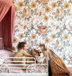 Janie and Jack Wallpaper-Australian Summer Wallpaper multi