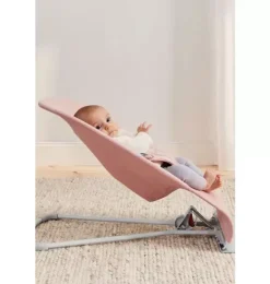 Janie and Jack Baby Activity-Baby Bouncer Bliss, 3D Jersey, light pink