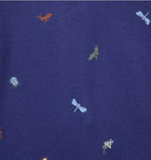 Janie and Jack One-pieces & Rompers-Baby Bug Friends Romper deep sapphire bug friends