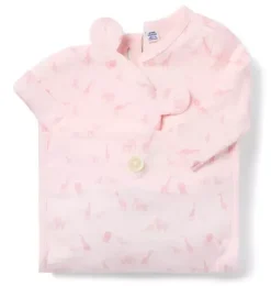 Janie and Jack Sets-Baby Bundle of Love Gift Set pink blossom animal friends toile
