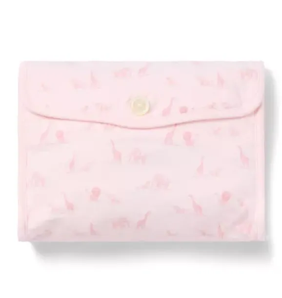 Janie and Jack Sets-Baby Bundle of Love Gift Set pink blossom animal friends toile