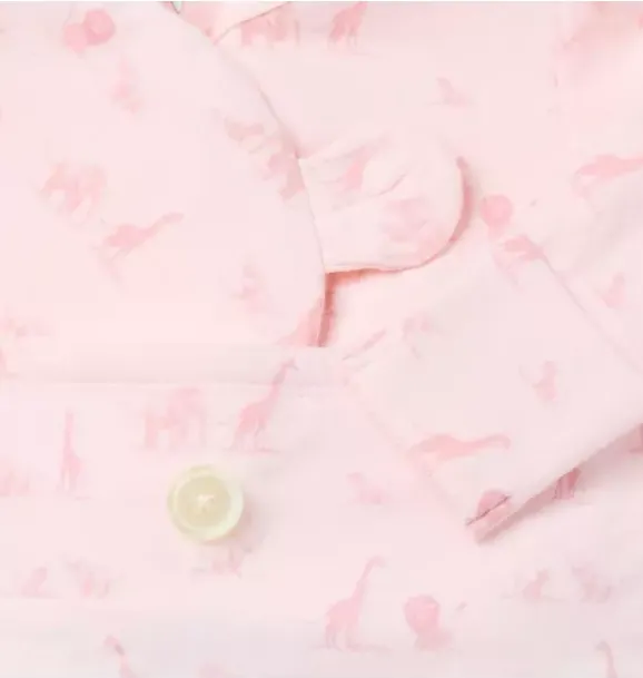 Janie and Jack Sets-Baby Bundle of Love Gift Set pink blossom animal friends toile