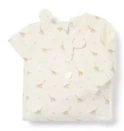 Janie and Jack Sets|Sets-Baby Bundle of Love Valentine Gift Set jet ivory dinosaur heart