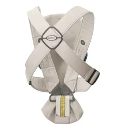 Janie and Jack Baby Carriers-Baby Carrier Mini, 3D Jersey, light beige