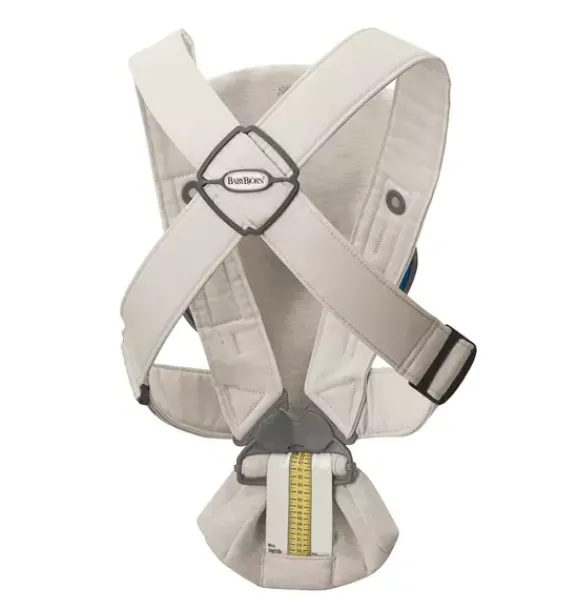 Janie and Jack Baby Carriers-Baby Carrier Mini, 3D Jersey, light beige