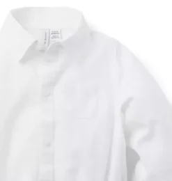 Janie and Jack Tops & Bodysuits-Baby Collared Bodysuit white