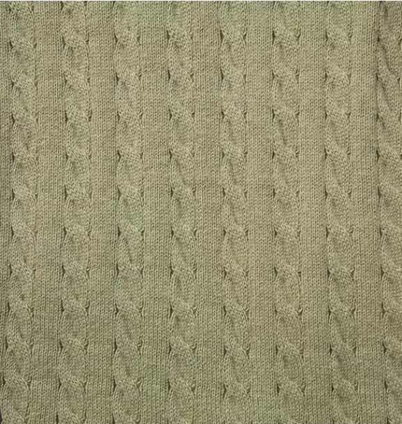 Janie and Jack Online Exclusives|One-pieces & Rompers-Baby Collared Cable Knit Romper olive