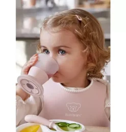 Janie and Jack Feeding Accessories-Baby Cup 2-Pack, Pink powder pink