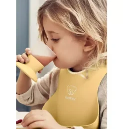 Janie and Jack Feeding Accessories-Baby Dinner Set, powder yellow