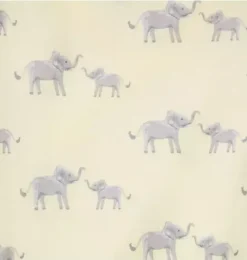 Janie and Jack Sets|Sets-Baby Elephant Wrap Matching Set butter yellow elephant