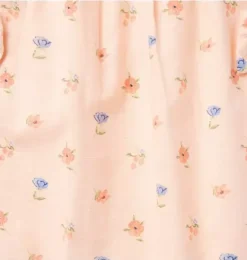 Janie and Jack Online Exclusives|One-pieces & Rompers-Baby Floral Bow Romper peach peony floral