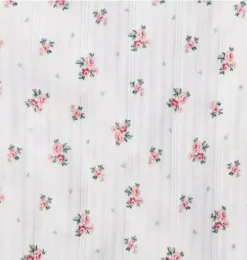 Janie and Jack Sets-Baby Floral Wrap Matching Set jet ivory floral