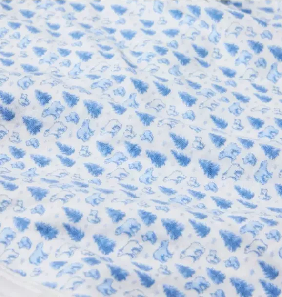 Janie and Jack Sets-Baby Forest Friends Wrap Matching Set bundle blue forest friends