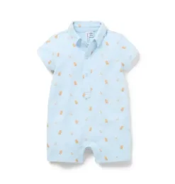 Janie and Jack One-pieces & Rompers-Baby Lion Romper bundle blue lion