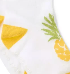Janie and Jack Shoes & Accessories-Baby Pineapple Sock white pineapple