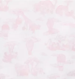 Janie and Jack One-pieces & Rompers-Baby Safari Toile Romper pink blossom safari toile