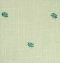Janie and Jack Pants & Overalls-Baby Sea Turtle Overall celery field sea turtle