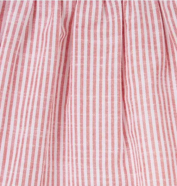 Janie and Jack Sets-Baby Striped Matching Set cherry stripe