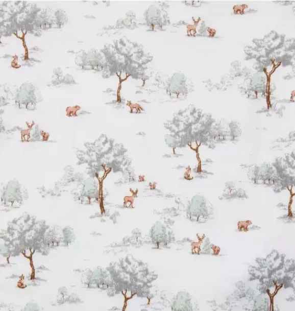 Janie and Jack Tops & Bodysuits|Tops & Bodysuits-Baby Woodland Bodysuit jet ivory woodland toile