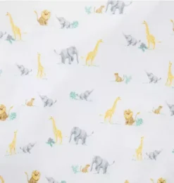 Janie and Jack Tops & Bodysuits|Tops & Bodysuits-Baby Wrap Bodysuit 3-Pack fluffy bunny heather, jet ivory animal friends toile and jet ivory stripe