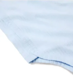 Janie and Jack Tops & Bodysuits-Baby Wrap Bodysuit 3-Pack bundle blue, light blue animal friends toile and white stripe
