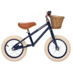 Janie and Jack Bicycles-Balance Bike First Go Navy Blue navyblue