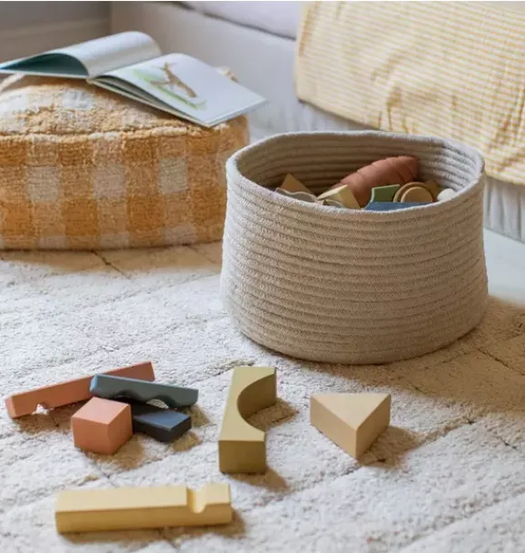 Janie and Jack Storage-Basket Gram natural