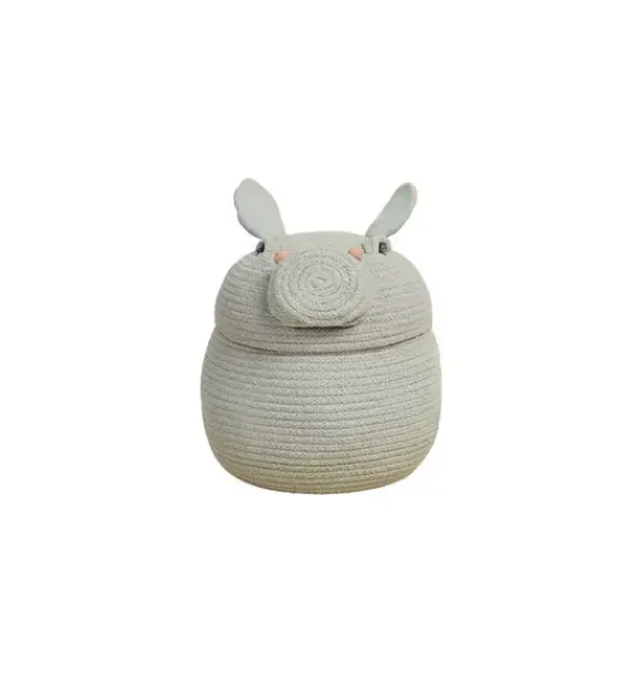 Janie and Jack Storage-Basket Henry the Hippo blue