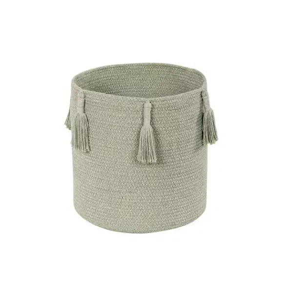 Janie and Jack Storage-Basket Woody olive