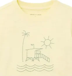 Janie and Jack Tees-Beach Day Tee lemon cake