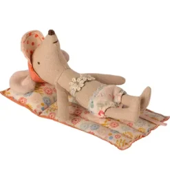 Janie and Jack Dolls-Beach Float, Mouse - flower