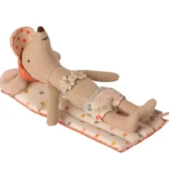 Janie and Jack Dolls-Beach Float, Mouse - multi dot