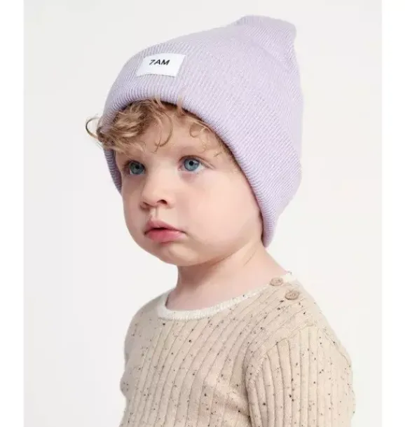 Janie and Jack Baby Accessories|Kids Accessories-Beanie - Heather light purple