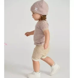 Janie and Jack Baby Accessories|Kids Accessories-Beanie - Hug Me ash rose
