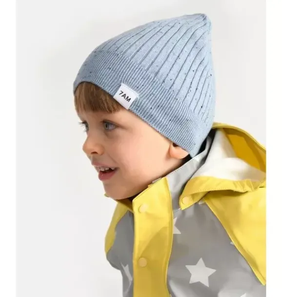 Janie and Jack Kids Accessories|Baby Accessories-Beanie - Hug Me lake blue
