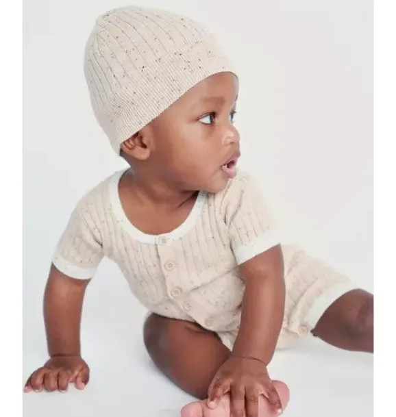 Janie and Jack Kids Accessories|Baby Accessories-Beanie - Hug Me oat