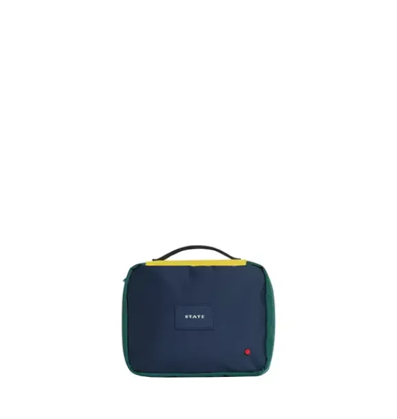 Janie and Jack Luggage|Kids Accessories-Bensen Toiletry Kit green/navy