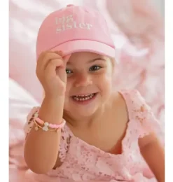 Janie and Jack Jewelry|Kids Accessories-Big Sis Bracelet Gift Set pink