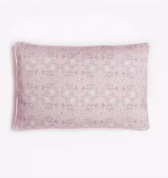 Janie and Jack Bedding Basics-Bird's Song Toddler Pillow Set - pink