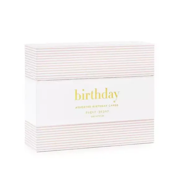 Janie and Jack Stationery-Birthday Box (12 Cards) multi