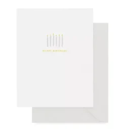 Janie and Jack Stationery-Birthday Candles Greeting Card multi